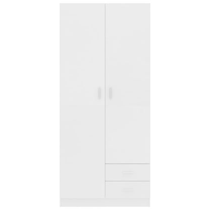 Wardrobe 80X52X180 Cm Engineered Wood