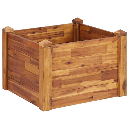Garden Raised Bed Solid Acacia Wood