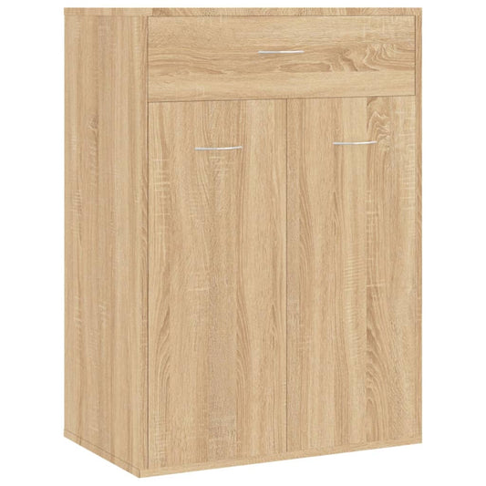 Shoe Cabinet 60X35X84 Cm Engineered Wood