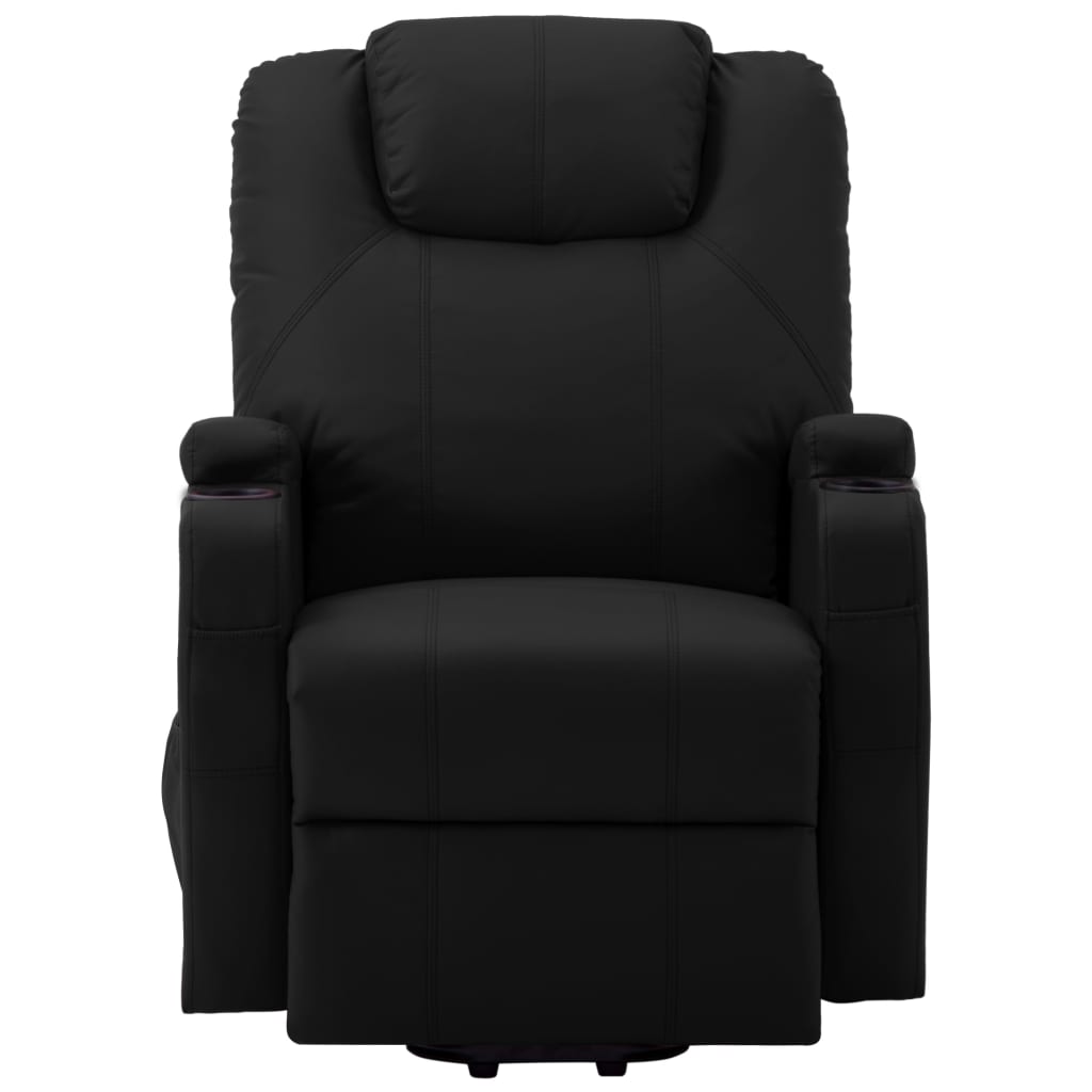 Stand Up Massage Chair Faux Leather
