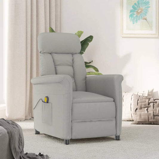 Massage Chair Faux Suede Leather