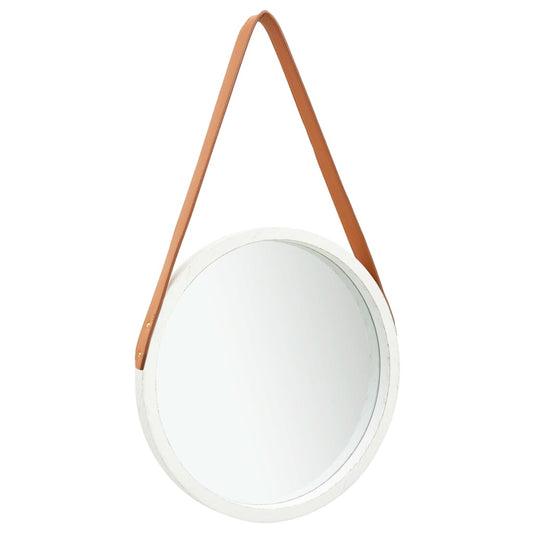 Wall Mirror With Strap 40 Cm