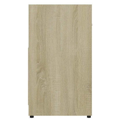 Bathroom Cabinet Sonoma Oak 60X33X61 Cm Engineered Wood