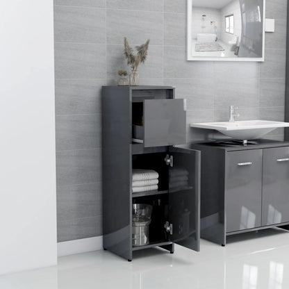 Bathroom Cabinet 30X30X95 Cm Engineered Wood