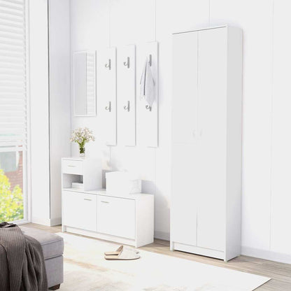Hallway Wardrobe 55X25X189 Cm Engineered Wood