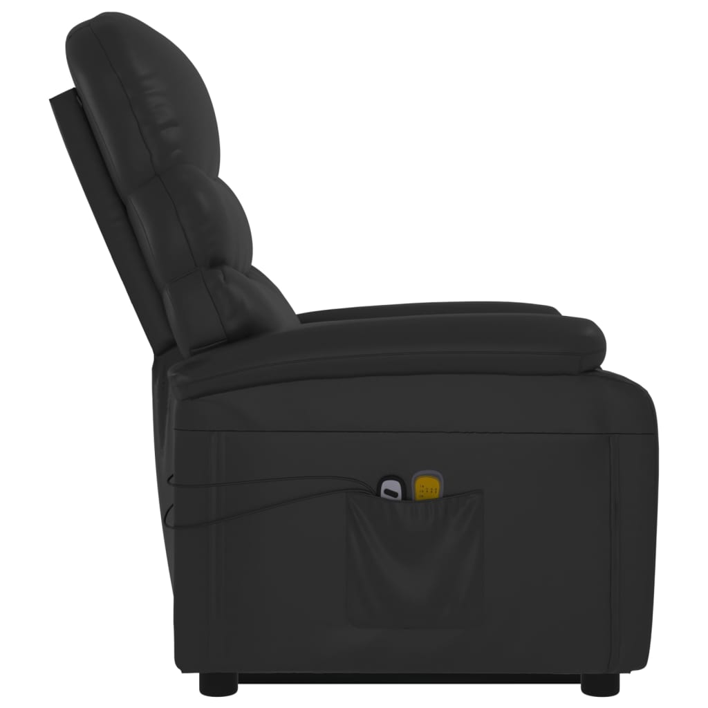 Stand Up Massage Chair Faux Leather