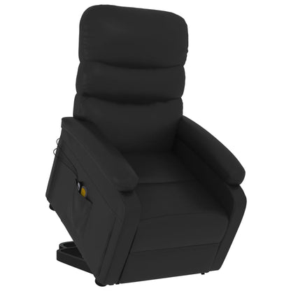 Stand Up Massage Chair Faux Leather