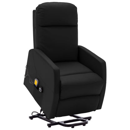 Stand Up Massage Chair Faux Leather