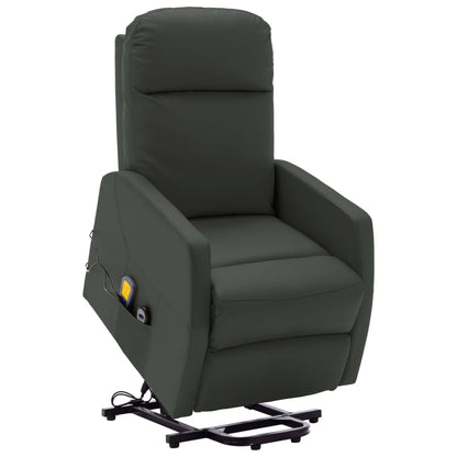 Stand Up Massage Chair Faux Leather