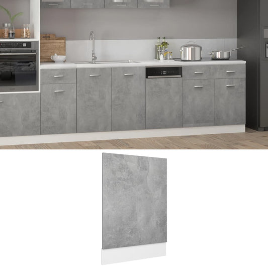 Dishwasher Panel 45X3X67 Cm Engineered Wood