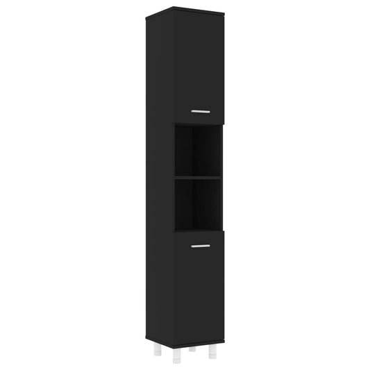Bathroom Cabinet 30X30X179 Cm Engineered Wood