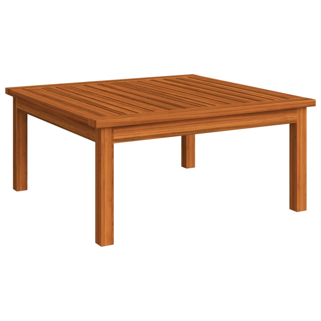10 Piece Garden Lounge Set With Cushions Cream Solid Acacia Wood