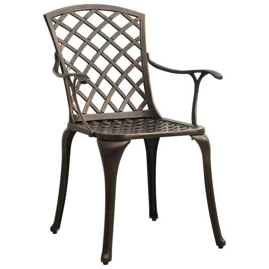3 Piece Bistro Set Cast Aluminium