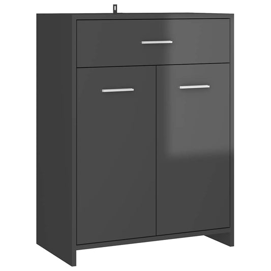 Bathroom Cabinet 60X33X80 Cm Engineered Wood