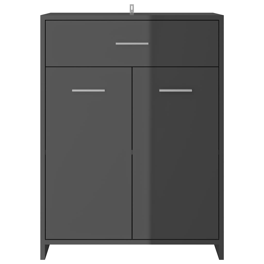 Bathroom Cabinet 60X33X80 Cm Engineered Wood