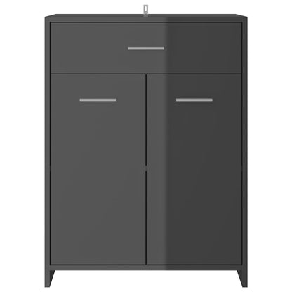 Bathroom Cabinet 60X33X80 Cm Engineered Wood