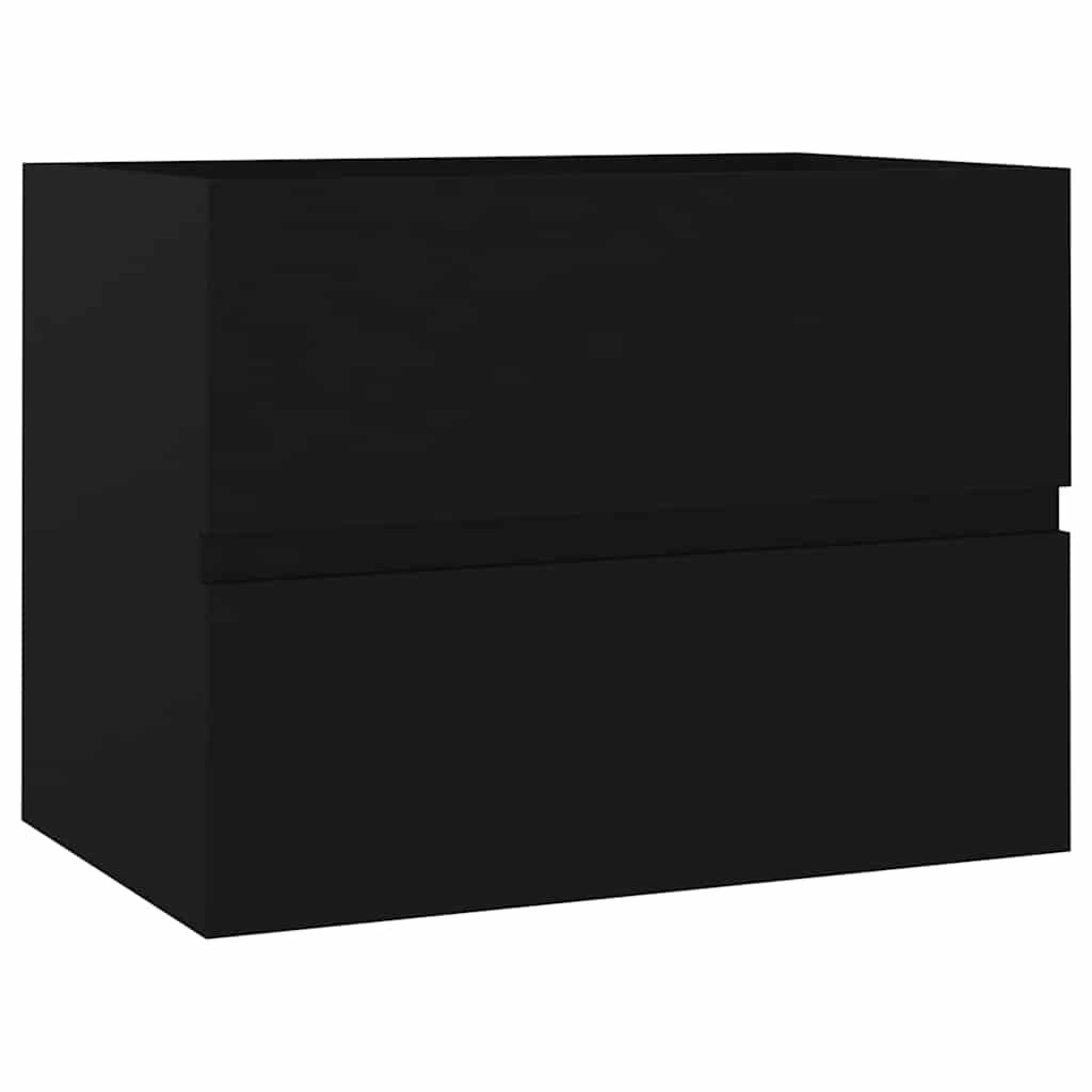 2 Piece Bathroom Furniture Set Engineered Wood
