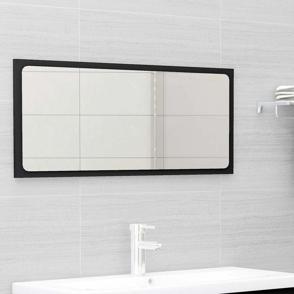 2 Piece Bathroom Furniture Set Engineered Wood