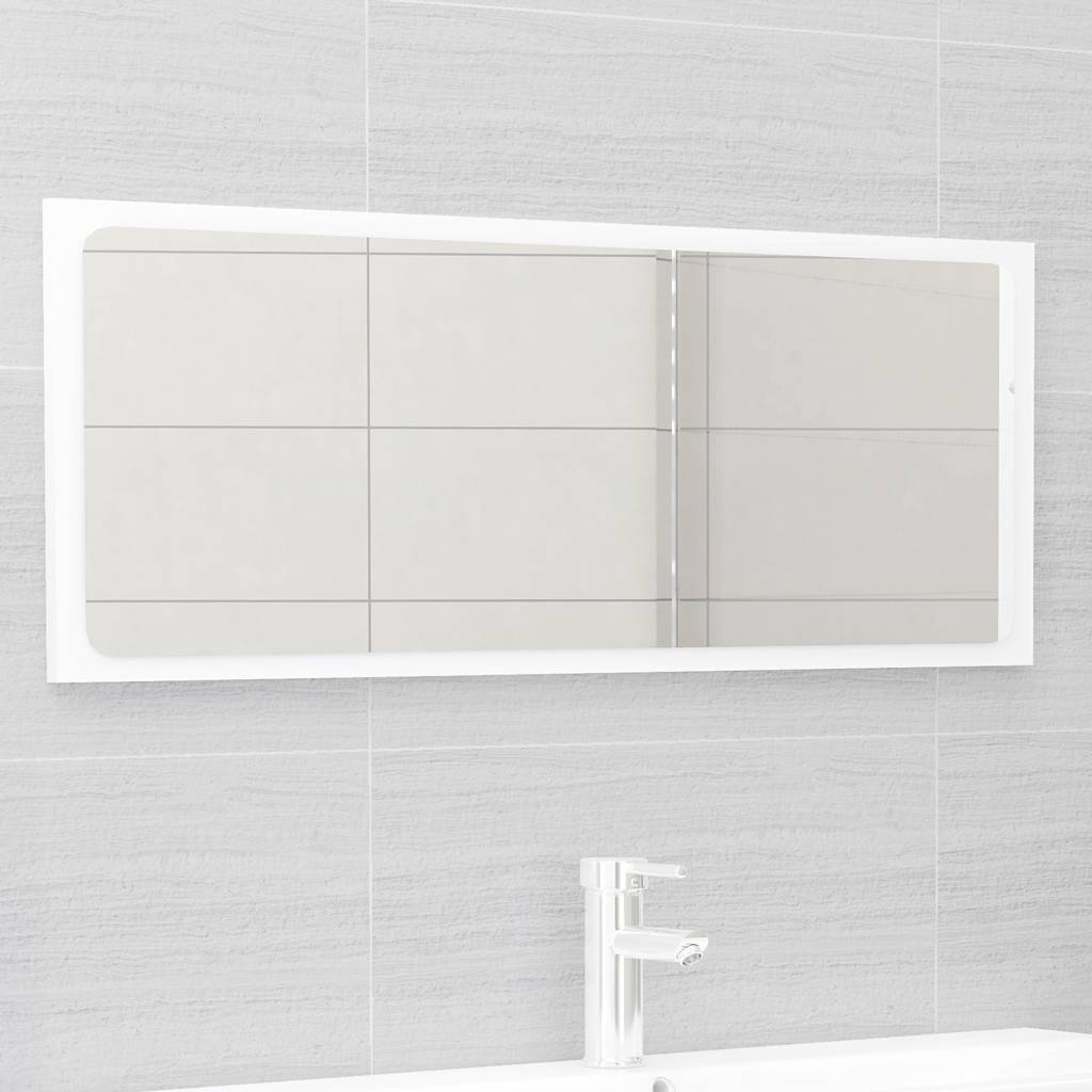 2 Piece Bathroom Furniture Set Engineered Wood