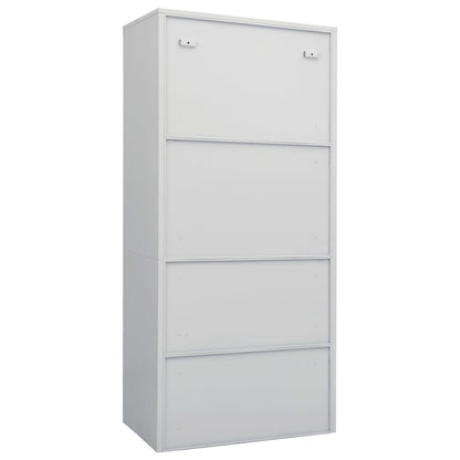 Wardrobe 80X50X180 Cm Steel