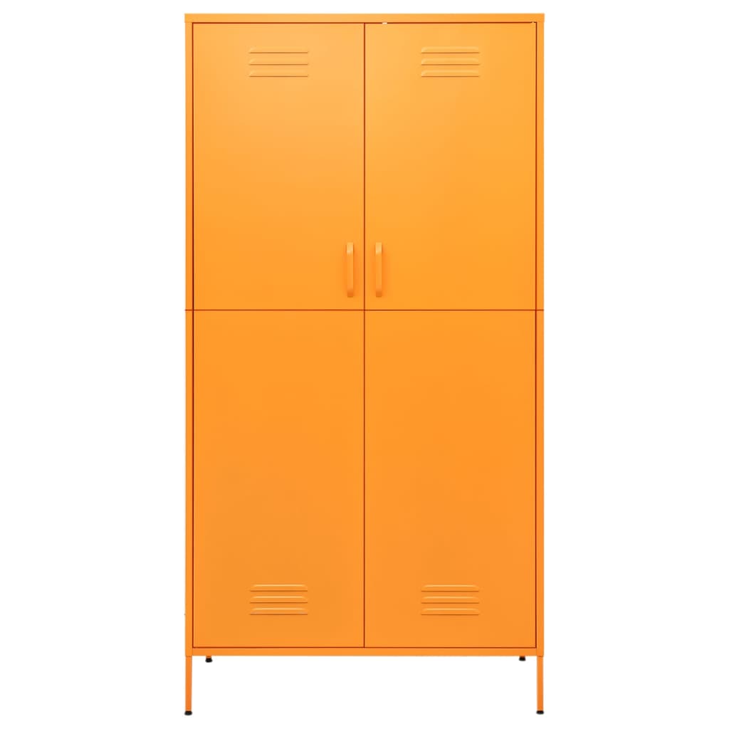 Wardrobe 90X50X180 Cm Steel