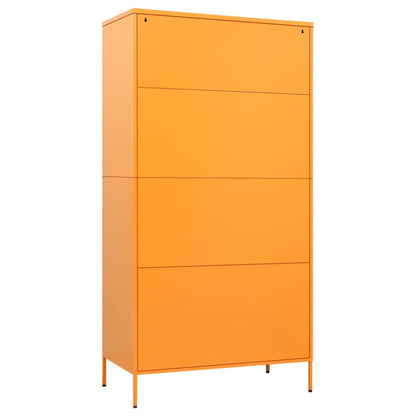 Wardrobe 90X50X180 Cm Steel