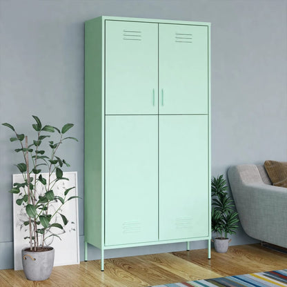 Wardrobe 90X50X180 Cm Steel
