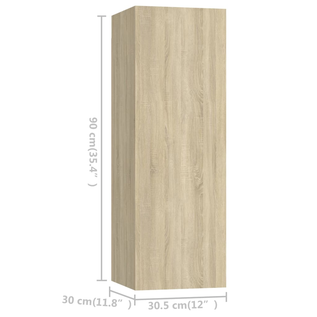 10 Piece Tv Cabinet Set Engineered Wood