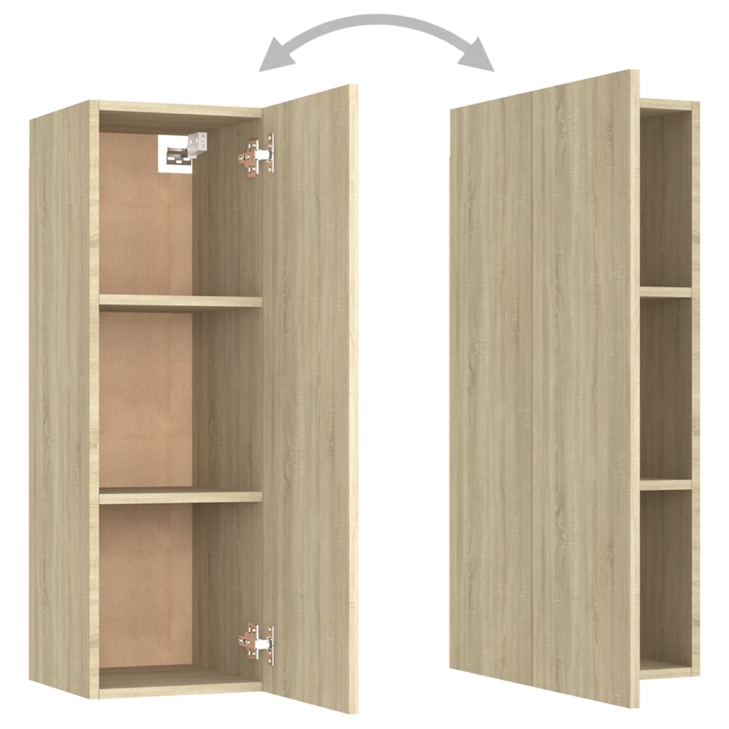 10 Piece Tv Cabinet Set Engineered Wood