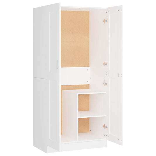 Wardrobe 82.5X51.5X180 Cm Engineered Wood