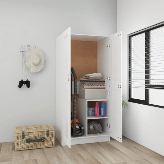 Wardrobe 82.5X51.5X180 Cm Engineered Wood