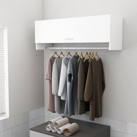 Wardrobe 100X32.5X35 Cm Engineered Wood