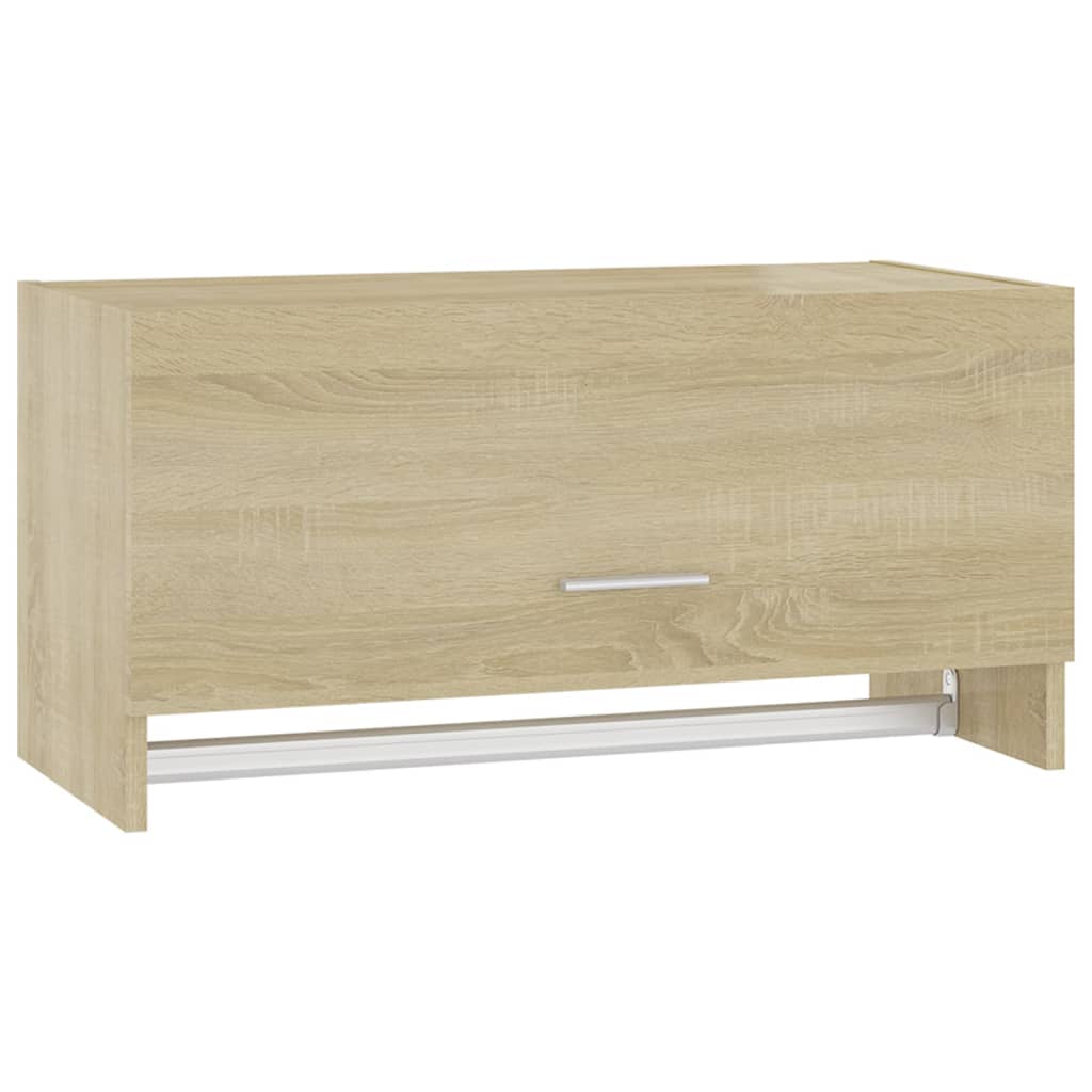 Wardrobe 70X32.5X35 Cm Engineered Wood