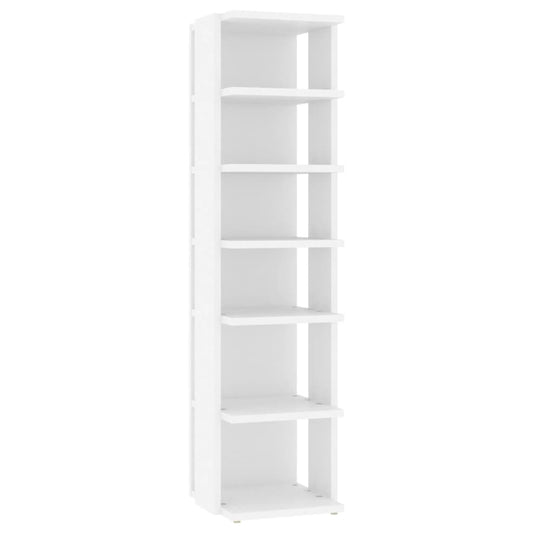 Shoe Cabinet 27.5X27X102 Cm Engineered Wood