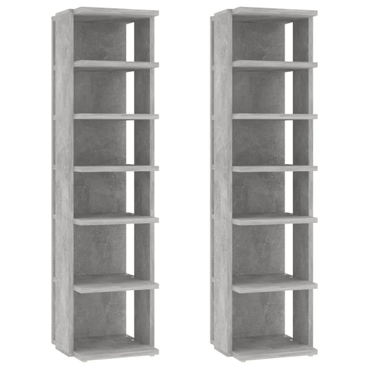 Shoe Cabinets 2 Pcs 27.5X27X102 Cm