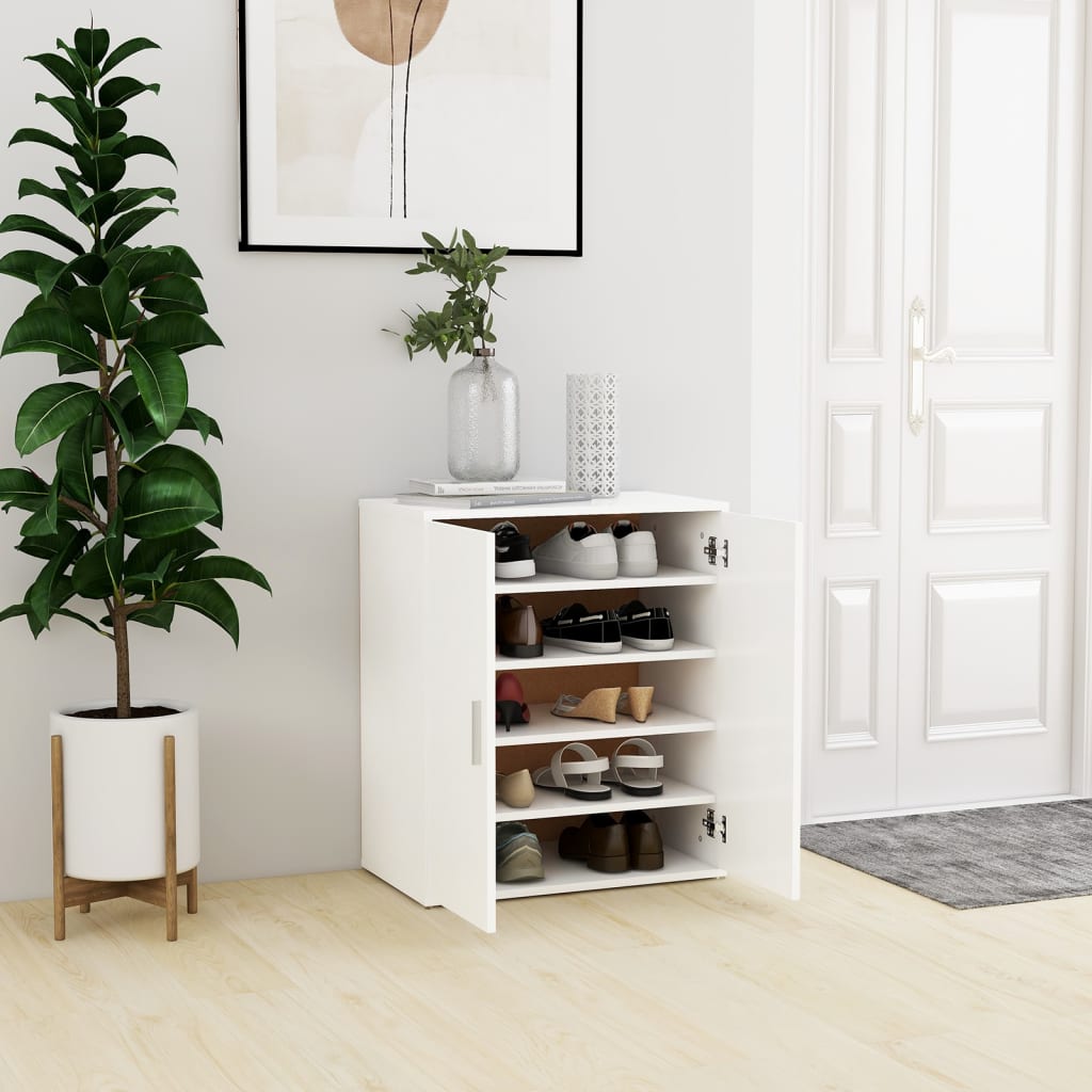 Shoe Cabinet 60X35X70 Cm Engineered Wood