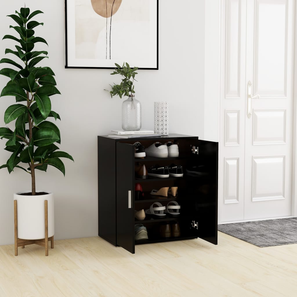 Shoe Cabinet 60X35X70 Cm Engineered Wood