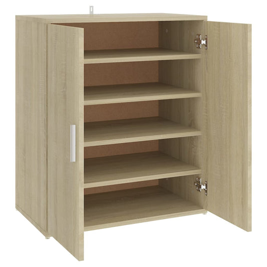 Shoe Cabinet 60X35X70 Cm Engineered Wood