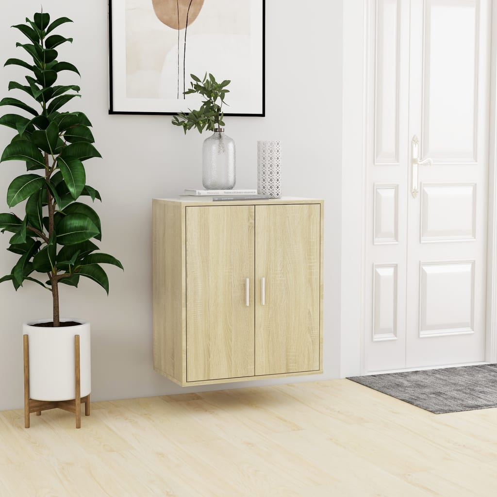 Shoe Cabinet 60X35X70 Cm Engineered Wood
