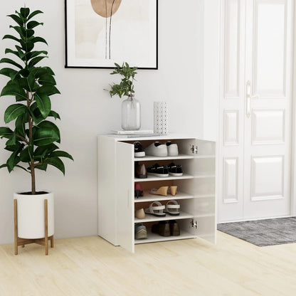 Shoe Cabinet 60X35X70 Cm Engineered Wood
