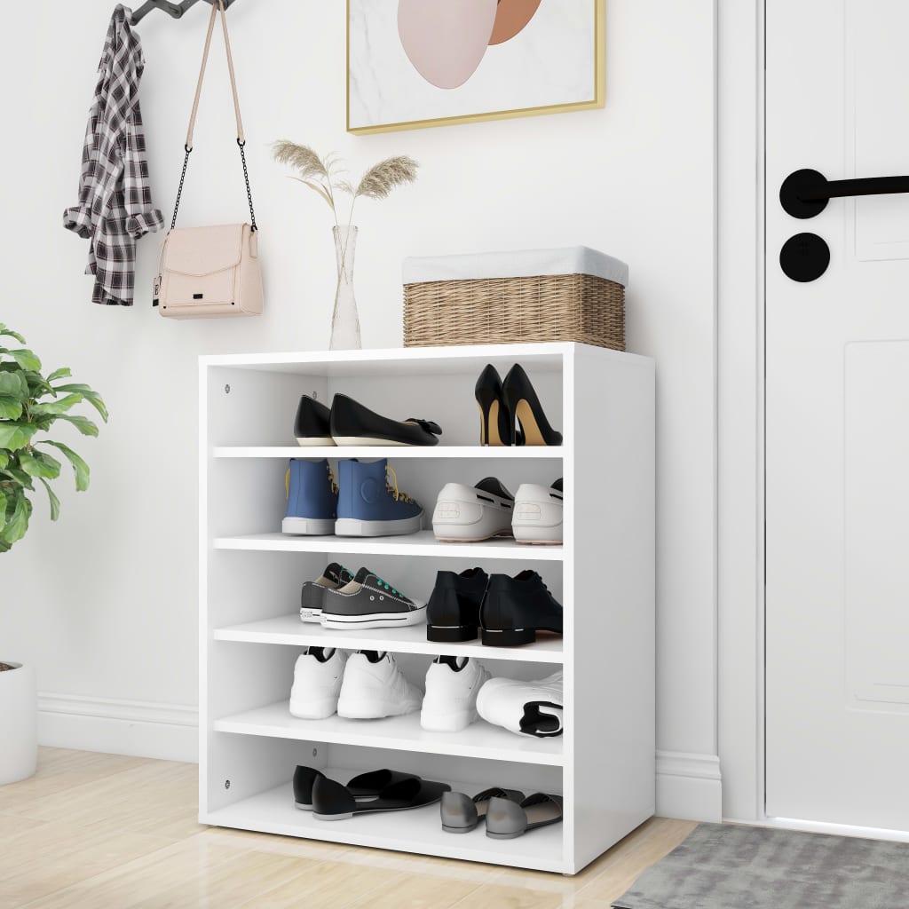 Shoe Cabinet 60X35X70 Cm Engineered Wood