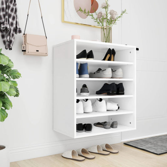 Shoe Cabinet 60X35X70 Cm Engineered Wood
