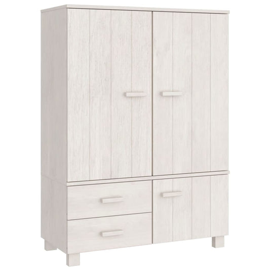 Wardrobe &quot;Hamar&quot; 99X45X137 Cm Solid Wood Pine