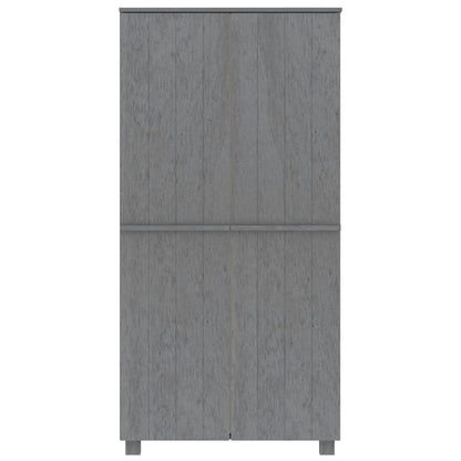 Wardrobe &quot;Hamar&quot; 89X50X180 Cm Solid Wood Pine
