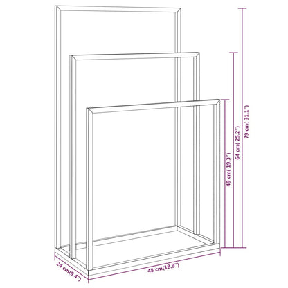 Freestanding Towel Rack Iron