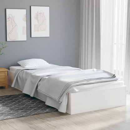 Bed Frame Without Mattress Solid Wood 183X203 Cm King