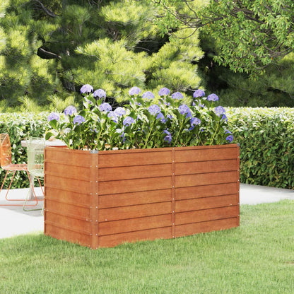 Garden Raised Bed Rusty Corten Steel
