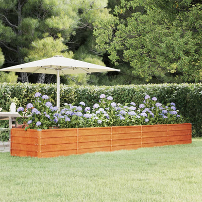 Garden Raised Bed Rusty Corten Steel
