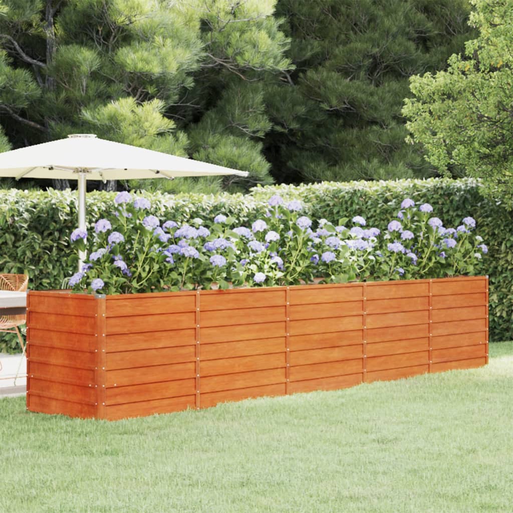 Garden Raised Bed Rusty Corten Steel