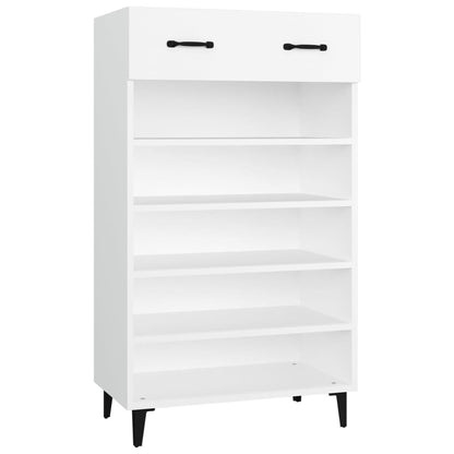 Shoe Cabinet 60X35X105 Cm Engineered Wood